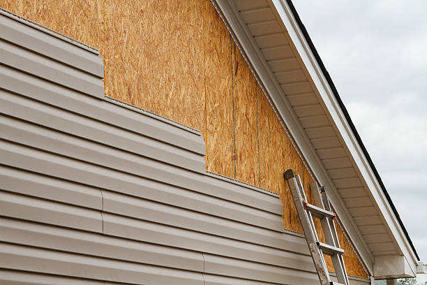 Professional Siding technician working in Belle Plaine, MN